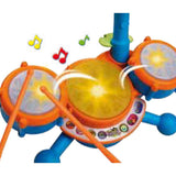 VTech KidiBeats Drum Set Interactive Musical Learning Toy