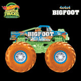 Hot Wheels Monster Trucks Glow-in-the-Dark – 1:64 Die-Cast Friction-Powered Vehicle, Styles May Vary