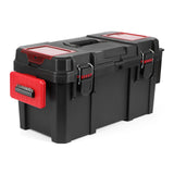 Hyper Tough 19-Inch Heavy-Duty Toolbox with Integrated Small Parts Organizer