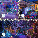 98 ft Fairy Lights – 300 LED Colorful Waterproof String Lights with Remote
