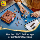 LEGO Harry Potter Chomping Monster Book of Monsters 76449 Building Set – 518-Piece Collectible Toy