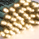 100-Count Warm White 5mm LED Christmas String Lights, 21.6 ft Commercial Grade Mini Lights