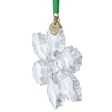 Swarovski Annual Edition 2026 Crystal Snowflake Ornament, 192-Facet Handcrafted Crystal Holiday Decoration