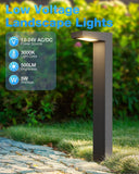 SUNVIE 4 Pack Low Voltage LED Pathway Lights – 500 lm 5 W Landscape Lighting
