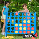 Hasbro Giant Connect 4 Outdoor Lawn Game by EastPoint Sports, 49" Tall with 42 Discs