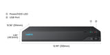 Reolink 16-Channel 12-Camera 12MP 4K+ PoE Security Camera System with 4TB NVR