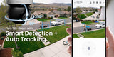 Reolink 2TB NVR PoE Security System w/ 4-Dome + OMVI Panoramic PTZ Camera