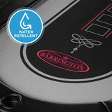 Barrington 10-player Professional Playing Poker Table with LED Lights