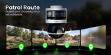Reolink 2TB NVR PoE Security System w/ 4-Dome + OMVI Panoramic PTZ Camera