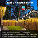Outdoor LED Icicle String Lights – 32.8 ft, 400 LED Curtain Lights