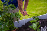 Vita Classic 6'L x 6'W x 22"H Vinyl Keyhole Composting Garden Bed