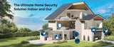 eufy Whole Home Security System with HomeBase 3, 5 Cameras, Solar Outdoor Cameras, Video Doorbell &amp; Smart Lock