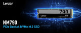 Lexar NM790 512GB PCIe 4.0 NVMe M.2 2280 Internal SSD 7200MB/s