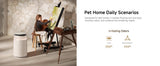 Dreame FP10 Smart Pet Air Purifier with Self-Cleaning Hair Roller, Wi-Fi, Beige