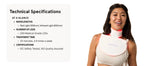 iRESTORE Illumina LED Red Light Therapy Face, Neck and Chest Mask Set