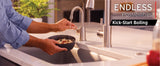 InSinkErator HOT250 Instant Hot & Cold Water Dispenser System with F-2000S Filtration System