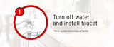 InSinkErator HOT250 Instant Hot & Cold Water Dispenser System with F-2000S Filtration System