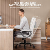 Mainstays Executive Ergonomic High Back Leather Chair