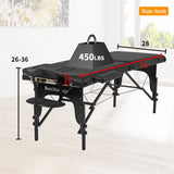 Best Massage Two Fold Portable Massage Table