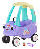 Little Tikes Bluey Grannies Cozy Coupe Ride-On Car with Sounds and Accessories