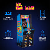 Arcade1Up Ms. PAC-MAN Classic SE Arcade Machine, 13 Games WiFi Leaderboards