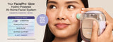 Shark FacialPro Glow Hydro Facial System Pore Cleanser Hydration Device