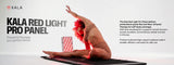 KALA Red and Infrared Light Pro Panel, 660nm & 850nm LED Light Therapy Device