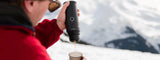 OutIn Nano Portable Espresso Machine Travel Kit, 20-Bar Capsule & Ground Coffee
