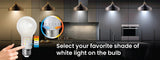 8-Pack A19 Feit Electric 100 W Replacement 5-CCT LED Glass Bulbs – 1600 lm, 13 W & Dimmable