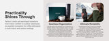 OutIn Nano Portable Espresso Machine Travel Kit, 20-Bar Capsule & Ground Coffee
