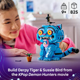 LEGO KPop Demon Hunters Derpy Tiger and Sussie Bird Building Set