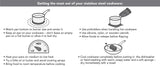 KitchenAid 5-ply Clad Stainless Steel Cookware Set, 11-piece