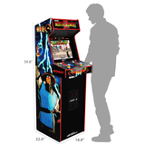 Arcade1Up Mortal Kombat II Deluxe Machine, 14 Games WiFi Online Fighting