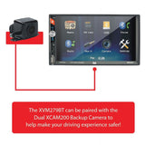 Dual XVM279BT 7" Double DIN Car Stereo, Touchscreen Bluetooth Radio Receiver