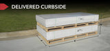 Yardline Crestwood 14' x 8' Wood Storage Shed Kit – Pre-Cut Outdoor Backyard Shed with Floor, Loft & Windows