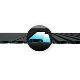 Mirador Adjustable Louvered Aluminum Pergola with Integrated Gutter System