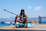 Hyperlite Evolution 9'4" 3-in-1 Hybrid Inflatable Paddle Board Package