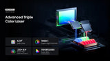 Hisense M2 SE Pro 4K Triple Laser Smart Projector Bundle with 120" Portable Screen
