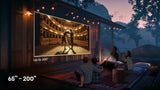 Hisense M2 SE Pro 4K Triple Laser Smart Projector Bundle with 120" Portable Screen