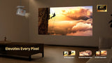 Hisense M2 SE Pro 4K Triple Laser Smart Projector Bundle with 120" Portable Screen