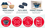 Dash 5-Quart SmartStore Ceramic Stirring Popcorn Maker