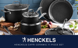 Henckels Capri Ceramic Nonstick Cookware Set, 11-Piece Aluminum Pots & Pans