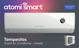Atomi Smart 18,000 BTU Mini Split Air Conditioner & Heater – Tempestas Smart Heat Pump w/ AT2240