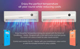 Atomi Smart 18,000 BTU Mini Split Air Conditioner & Heater – Tempestas Smart Heat Pump w/ AT2240
