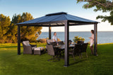 Paragon Outdoor Premium Santa Monica Aluminum Gazebo