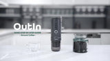 OutIn Nano Portable Espresso Machine Travel Kit, 20-Bar Capsule & Ground Coffee