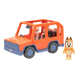Bluey Heeler Family Road Trip 4WD Vehicle Play Car with Chilli Figure