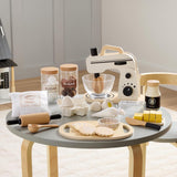 Member’s Mark Wooden Mixer and Baking Playset with Pretend Ingredients and Accessories