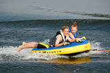 RAVE Sports Blue Angel 2-Person Towable Tube, 340 lb Capacity with Skim-Fast Bottom
