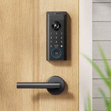 eufy Video Smart Lock E330 3-in-1 Wireless Smart Lock with 2K Camera, Fingerprint Keyless